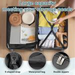 3-Piece Green Hardside Luggage Set with Spinners