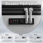 3-Piece Hardshell Luggage Set with Spinner Wheels