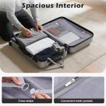 Coolife Medium Hardside Luggage with Spinner Wheels