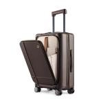NINETYGO 20 Inch Carry On Luggage with Cup Holder