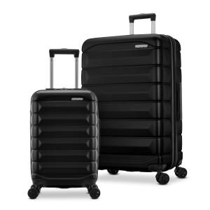 American Tourister Kontour Black Hardside Spinner Luggage Set