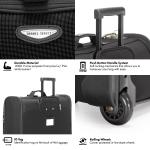 Travel Select Amsterdam Black Rolling Garment Bag