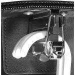 London Fog Buckingham Black Rolling Garment Bag