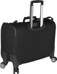 Traveler's Choice 21" Black Softside Spinner Bag
