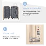 Terby 20" Unisex Hardside Spinner Luggage