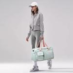 Women's Travel Duffle Bag with Shoe Compartment