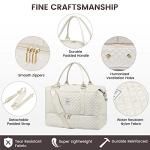 LOVEVOOK Women's Travel Duffle Bag with Shoe Compartment