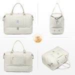 LOVEVOOK Women's Travel Duffle Bag with Shoe Compartment