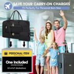 Large Women’s Travel Duffle Bag with Wet Pocket