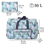 22" Foldable Duffle Bag for Women and Girls