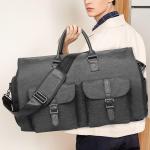 Large Rolling Garment Bag with Shoe Compartment