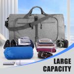 65L Foldable Duffle Bag with Shoe Compartment