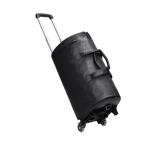Segolike Trendy Large Rolling Garment Bag - Black