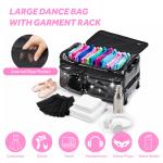 Fegat 28" Glitter Rolling Dance Duffle Bag