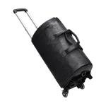 Segolike Trendy Large Rolling Garment Bag - Black