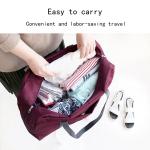 FAMTKT Foldable Travel Duffel Bag for Women