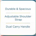 Protege 28" Jumbo Sport Travel Duffel Bag, Black