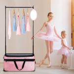 28" Rolling Dance Bag with Garment Rack
