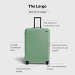 Away 29 Inch Hardside Spinner Luggage, Sea Green