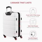 SwissGear Expandable Hardside Luggage with Spinner Wheels