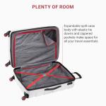SwissGear Expandable Hardside Luggage with Spinner Wheels