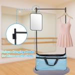 29-Inch Wheeled Dance Competition Bag with Garment Rack