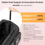 Rolling Dance Costume Bag with Garment Rack