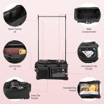 Rolling Dance Costume Bag with Garment Rack
