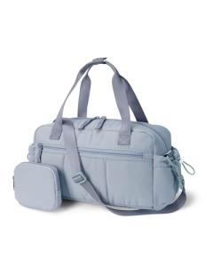 Quilted Small Gym Bag for Women with Wet Pocket