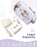 Small Waterproof Gym Bag for Women - Purple