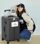 Feilario 30" Aluminum Frame Hardside Spinner Luggage