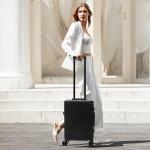 VentureVault 24-Inch Zipperless Spinner Luggage