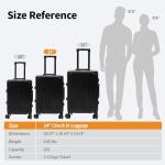 VentureVault 24-Inch Zipperless Spinner Luggage