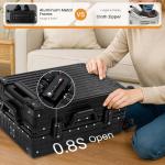 VentureVault 24-Inch Zipperless Spinner Luggage