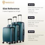 VentureVault 3-Piece Lightweight Hardside Luggage Set