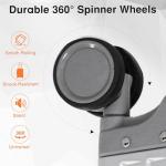 VentureVault 24 Inch Aluminum Hard Shell Spinner Suitcase