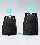 Lightweight Waterproof Gym Backpack with Shoe Pocket