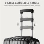 UrbanExplorer 3-Piece Lightweight Spinner Luggage Set