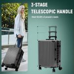 UrbanExplorer 20-Inch TSA Approved Zipperless Carry-On