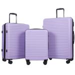 Travelhouse Lightweight 3-Piece Hardshell Luggage Set
