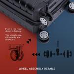 Travelhouse 16 Inch Carry On Hardshell Luggage