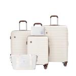 Travelhouse 5-Piece Lightweight Luggage Set with Duffle