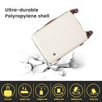 Travelhouse 5-Piece Lightweight Luggage Set with Duffle