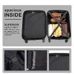 Travelhouse Hardside Carry-On Suitcase with Spinner Wheels
