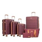 Travelhouse 4-Piece Lightweight Spinner Luggage Set