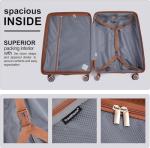 Travelhouse 5-Piece Lightweight Luggage Set with Duffle