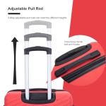 Travelhouse 4 Piece Hardshell Luggage Set with Wheels