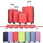Travelhouse 4 Piece Hardshell Luggage Set with Wheels