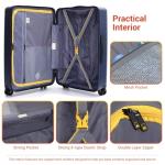 Travelhouse 20-Inch Carry-On Luggage with Spinner Wheels