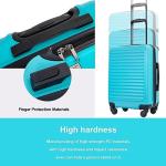 Lightweight 20in Hardside Suitcase with Spinner Wheels